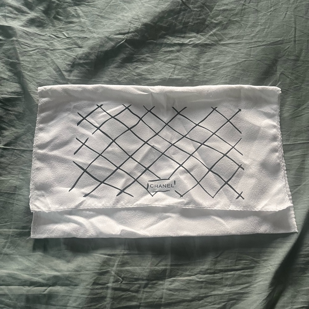 Chanel White Dust Bag